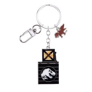 Universal Studios Jurassic World Crate Keychain
